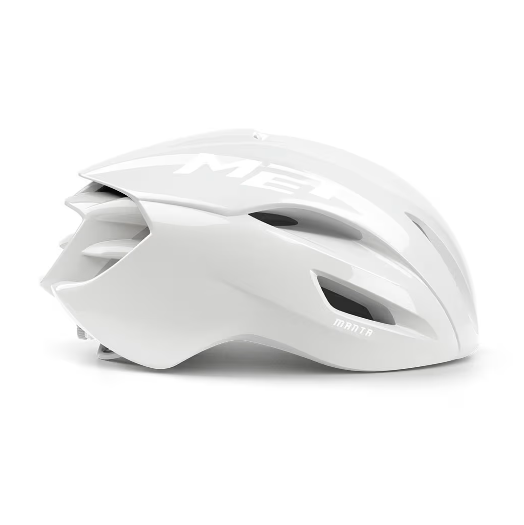 Casque Route MET MANTA MIPS Absolute White - Édition Limitée