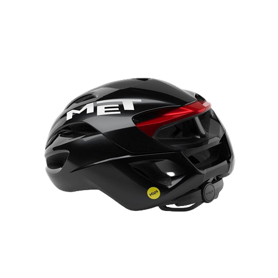 Casque Route MET RIVALE MIPS Noir/Rouge