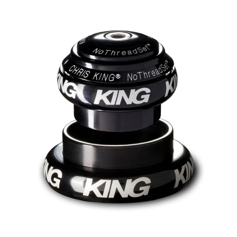 Jeu de Direction Externe CHRIS KING NOTHREADSET 1"1/8-1.5" EC34/EC44 Noir