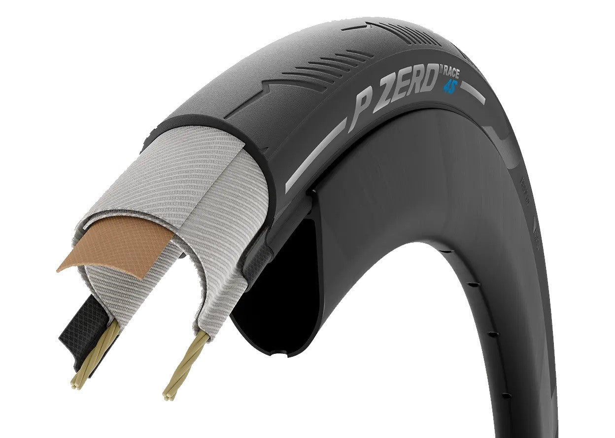 Pneu PIRELLI P ZERO RACE 4S 700x30c TubeType Noir