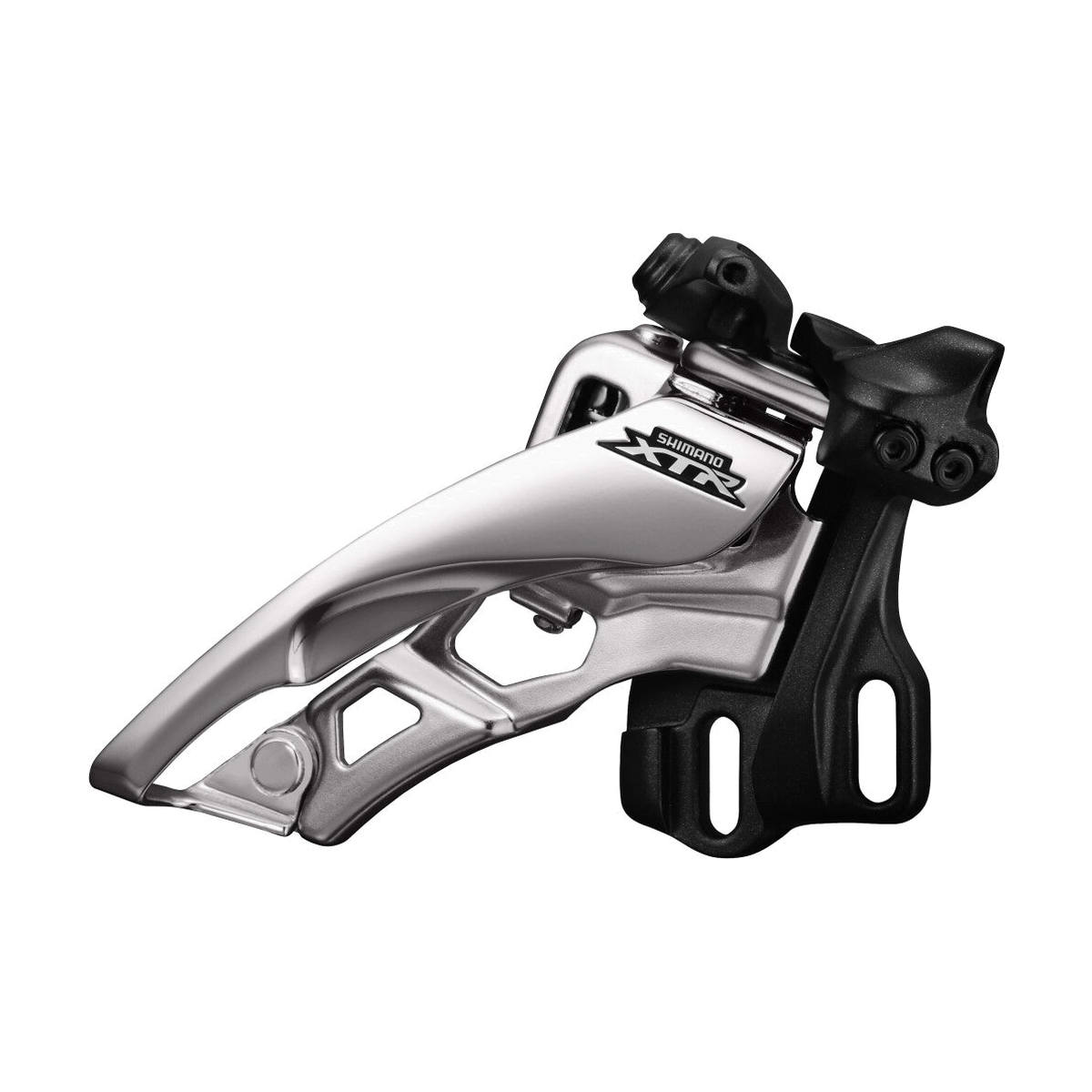Dérailleur Avant SHIMANO XTR FD-M9000-E 11V — vue 1 sur fond blanc