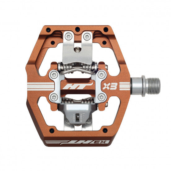 Pédales HT COMPONENTS X3 Bronze