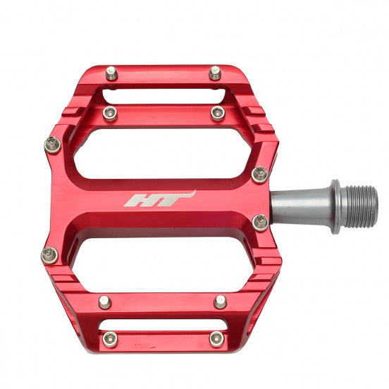 Pédales Plates BMX HT COMPONENTS AR09SX Rouge