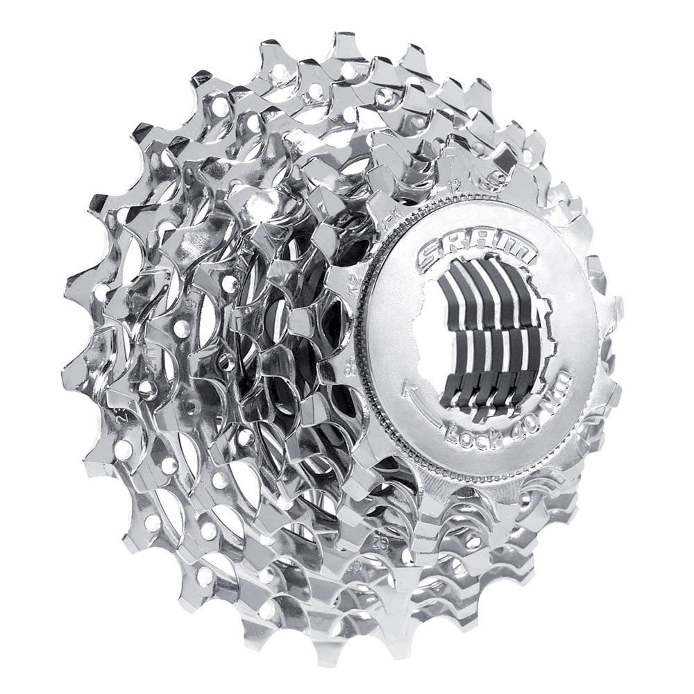 Sram PG-830 - Powerglide II - Cassette VTT - Chromé - Option 3 Sram PG-830 - Powerglide II - Cassette VTT - Chromé - Option 3
