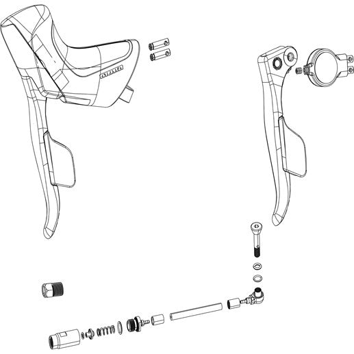 Kit Raccordement Durite SRAM STEALTH-A-MAGIG pour RIVAL/FORCE/APEX ETAP AXS HRD