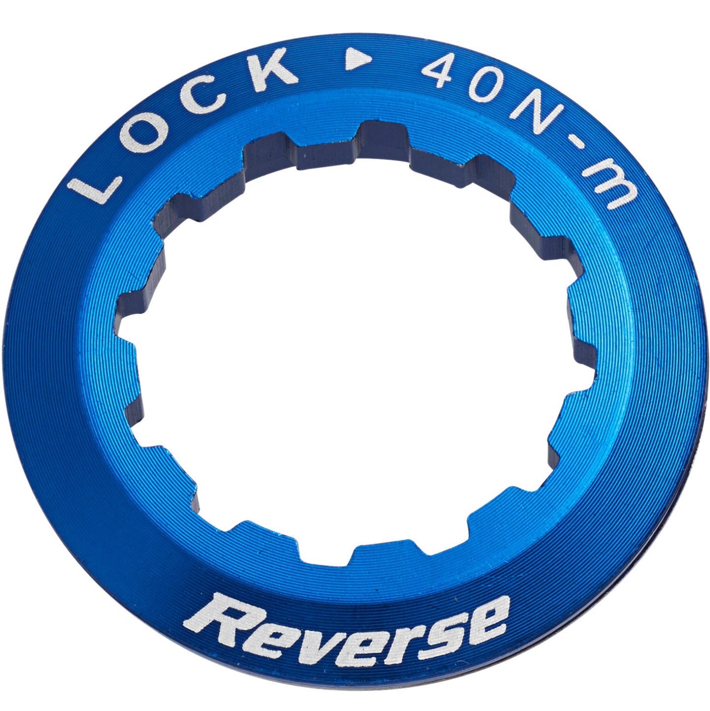 Ecrou de Cassettte 8/11V REVERSE COMPONENTS Bleu