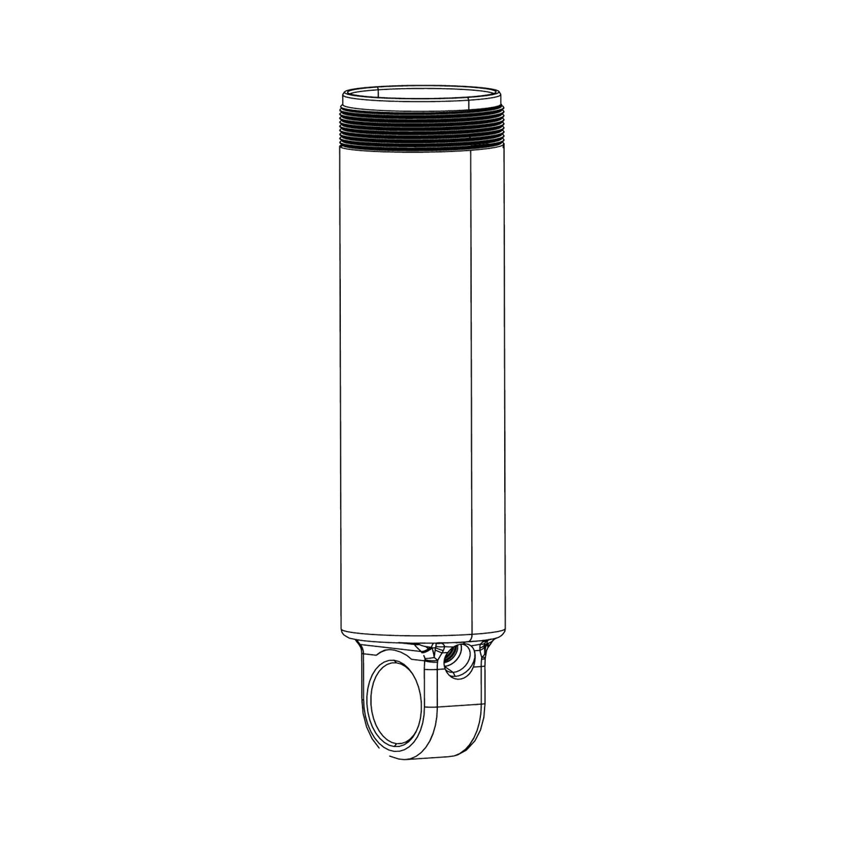 Corps d'Amortisseur avec IFP ROCKSHOX Œillet Standard 50mm — illustration technique