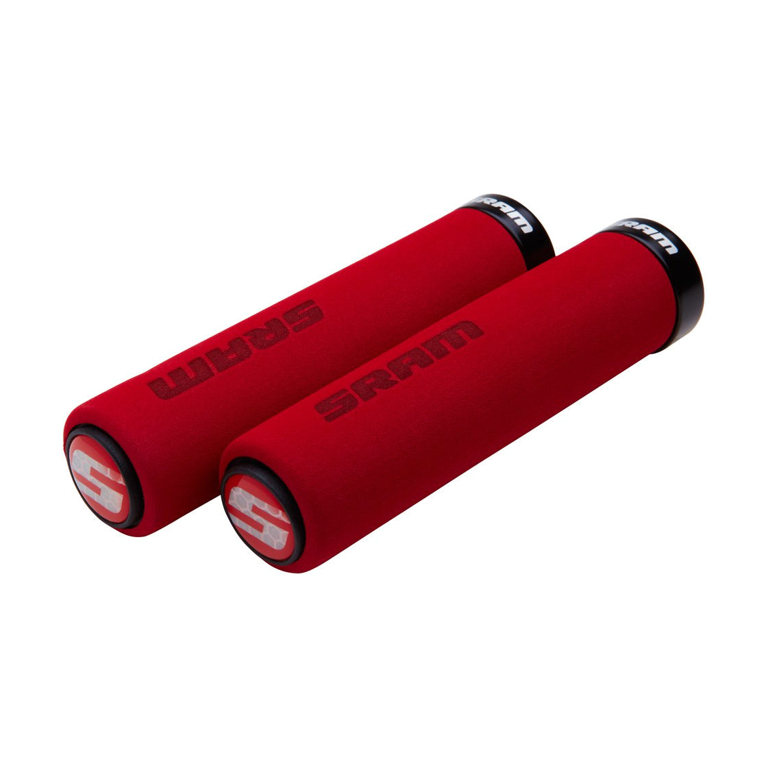 Grips SRAM FOAM Lock-On 129mm Rouge