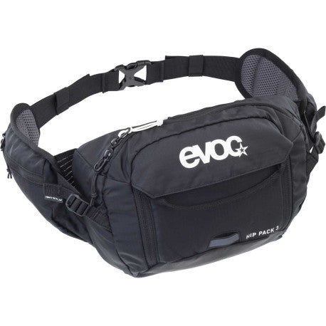 Sacoche Banane EVOC HIP PACK 3 L + Poche à Eau 1.5 L Noir