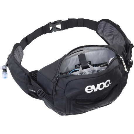 Sacoche Banane EVOC HIP PACK 3 L + Poche à Eau 1.5 L Noir