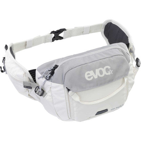 Sacoche Banane EVOC HIP PACK 3 L + Poche à Eau 1.5 L Gris