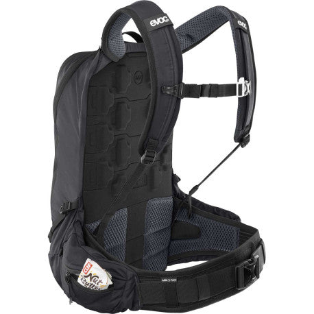 Sac à Dos avec Dorsale EVOC TRAIL PRO BLACKLINE 16 L Noir