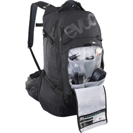 Sac à Dos avec Dorsale EVOC TRAIL PRO BLACKLINE 26 L Noir