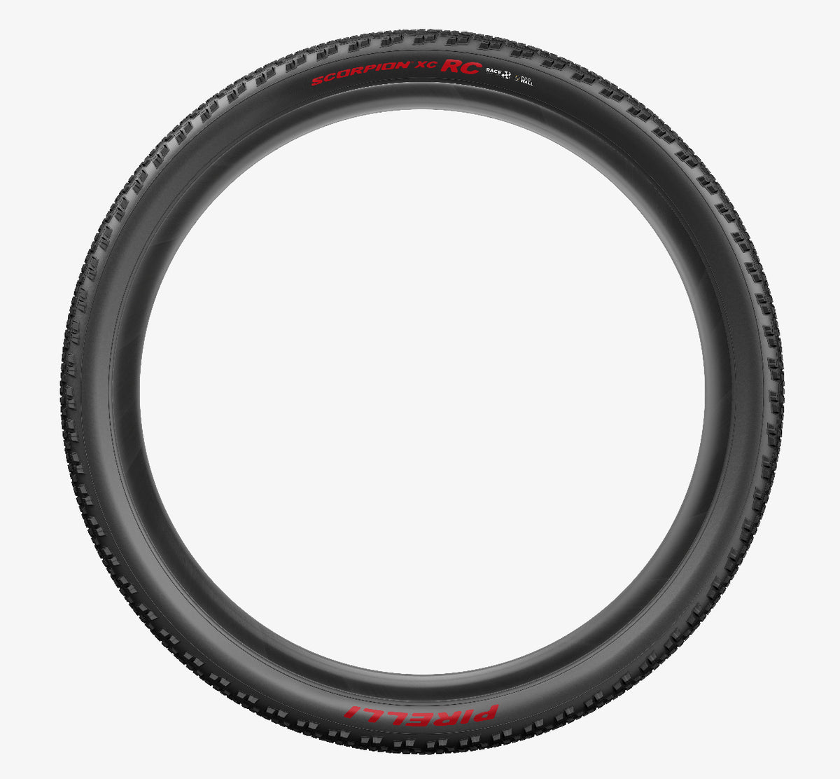 Pneu PIRELLI SCORPION RACE XC RC ProWall 29x2.40 Tubeless Ready Souple Noir/Rouge