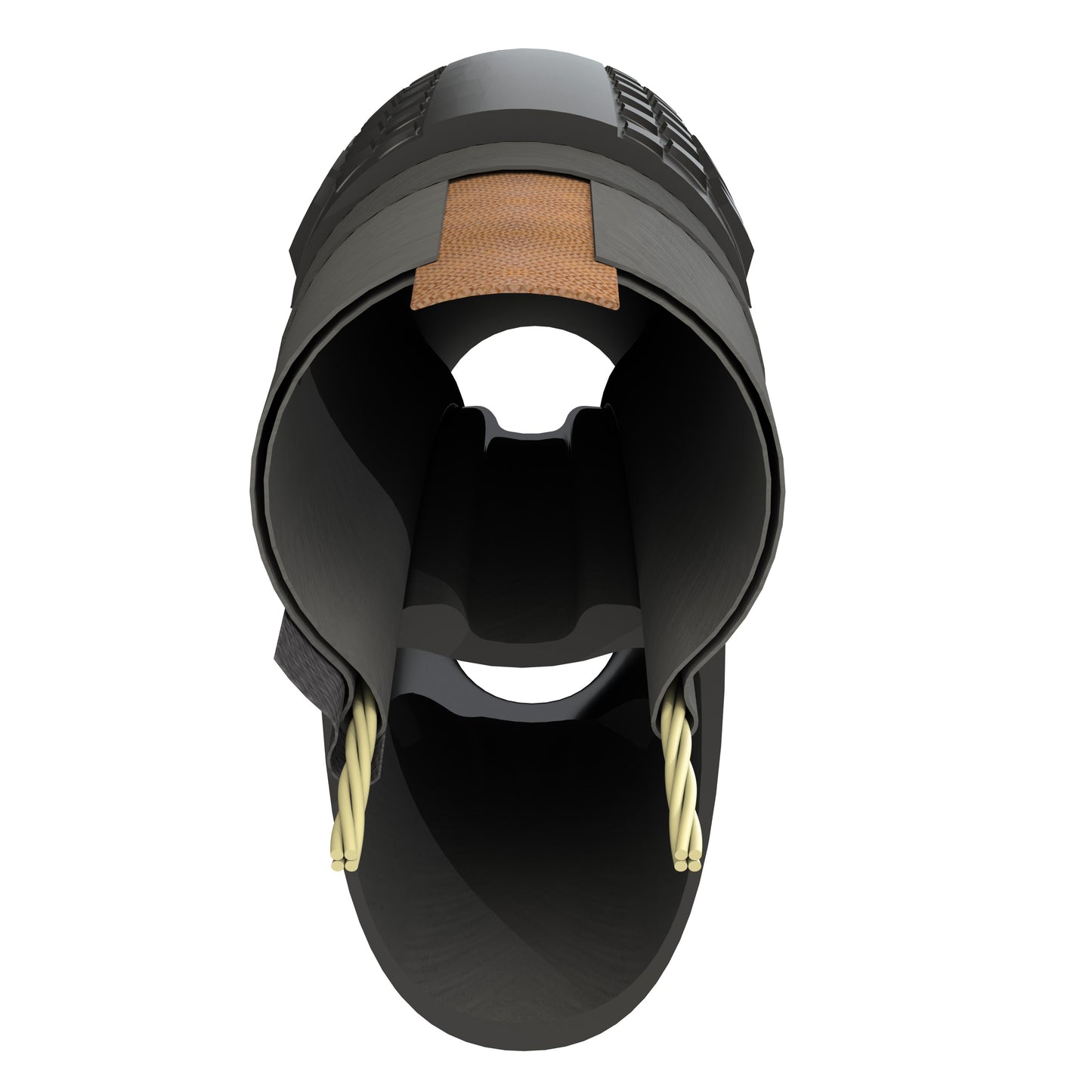 Pneu HUTCHINSON CARACAL ALLROAD 700x35 Tubeless Ready Noir