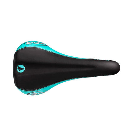 Selle SDG BEL-AIR RL Rails CrMo Noir/Turquoise