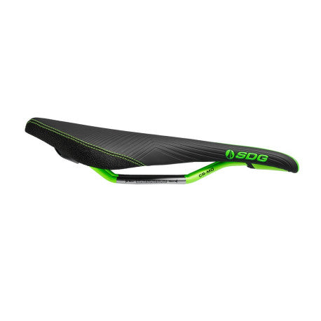 Selle SDG DUSTER P MTN Rails Cr-Mo Noir/Vert