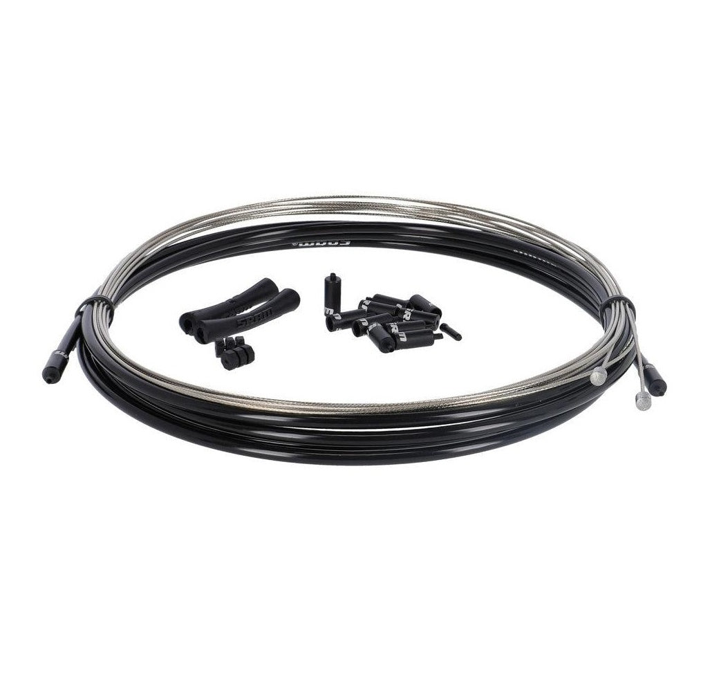 Kit Câbles Et Gaines Dérailleur Shimano Dura-Ace Polymère Noir/Blanc/Gris - Transmission Haut De Gamme