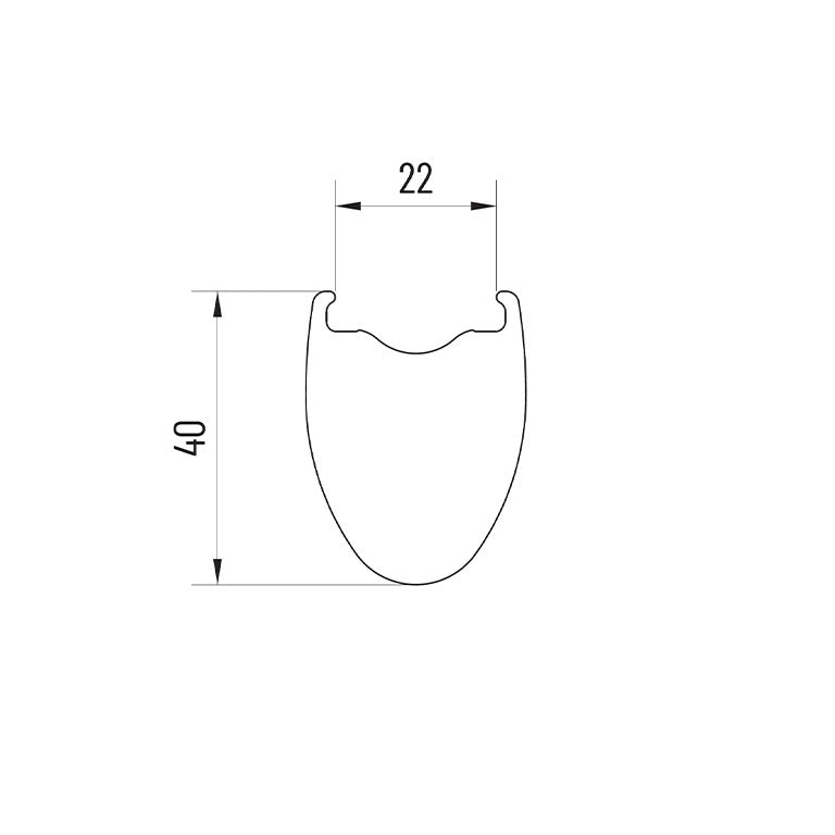 Paire de Roues MICHE SWR EVO 40 DISC Tubeless Ready (Center Lock)