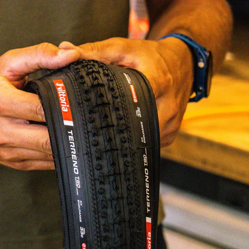 Pneu VITTORIA TERRENO T80 COARSE LOOSE 700x33c CX Endurance Tubeless Ready Noir