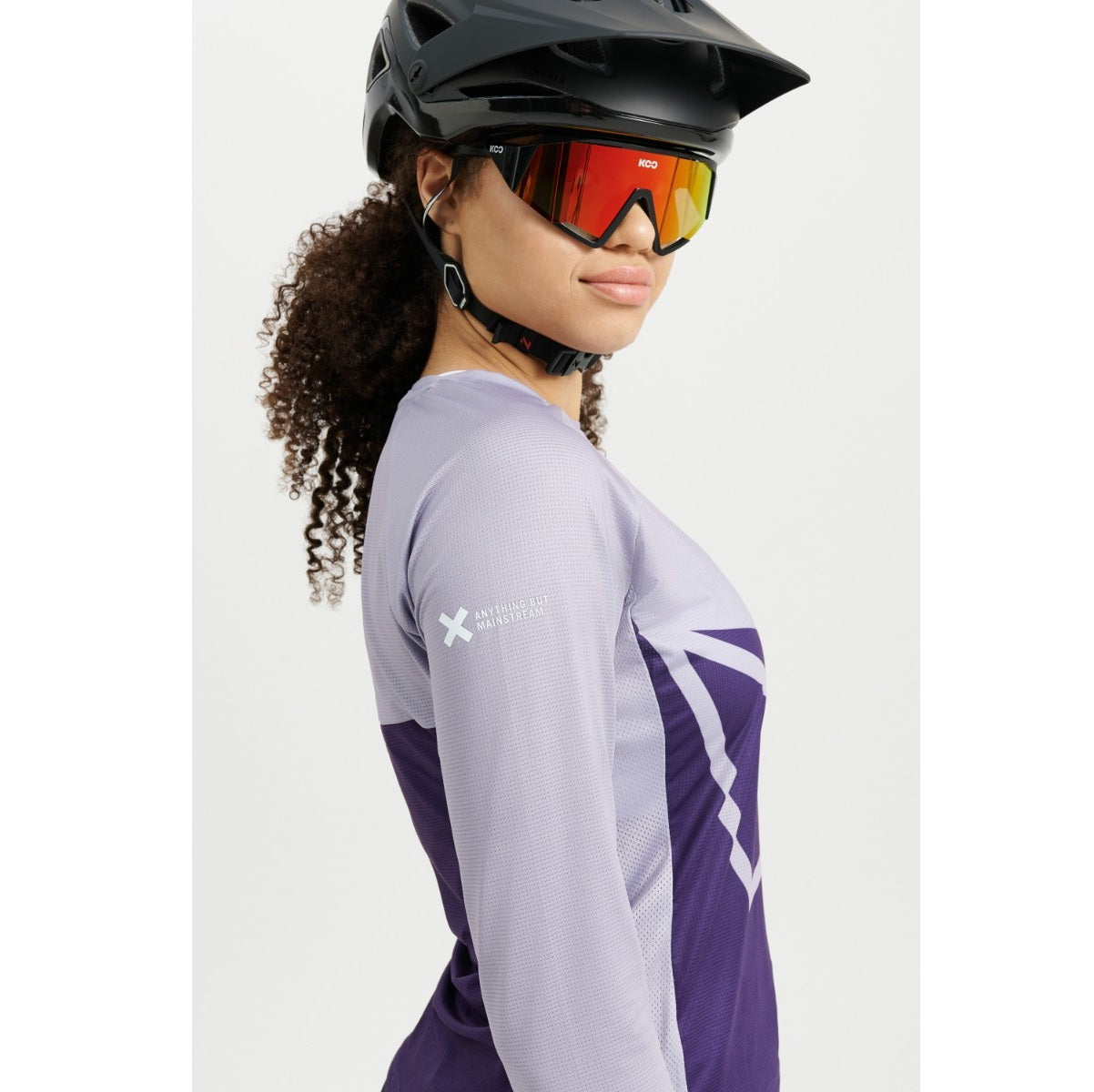 Maillot USWE BERG MTB Manches Longues Femme Lavande