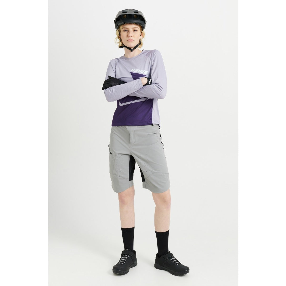 Maillot USWE BERG MTB Manches Longues Femme Lavande
