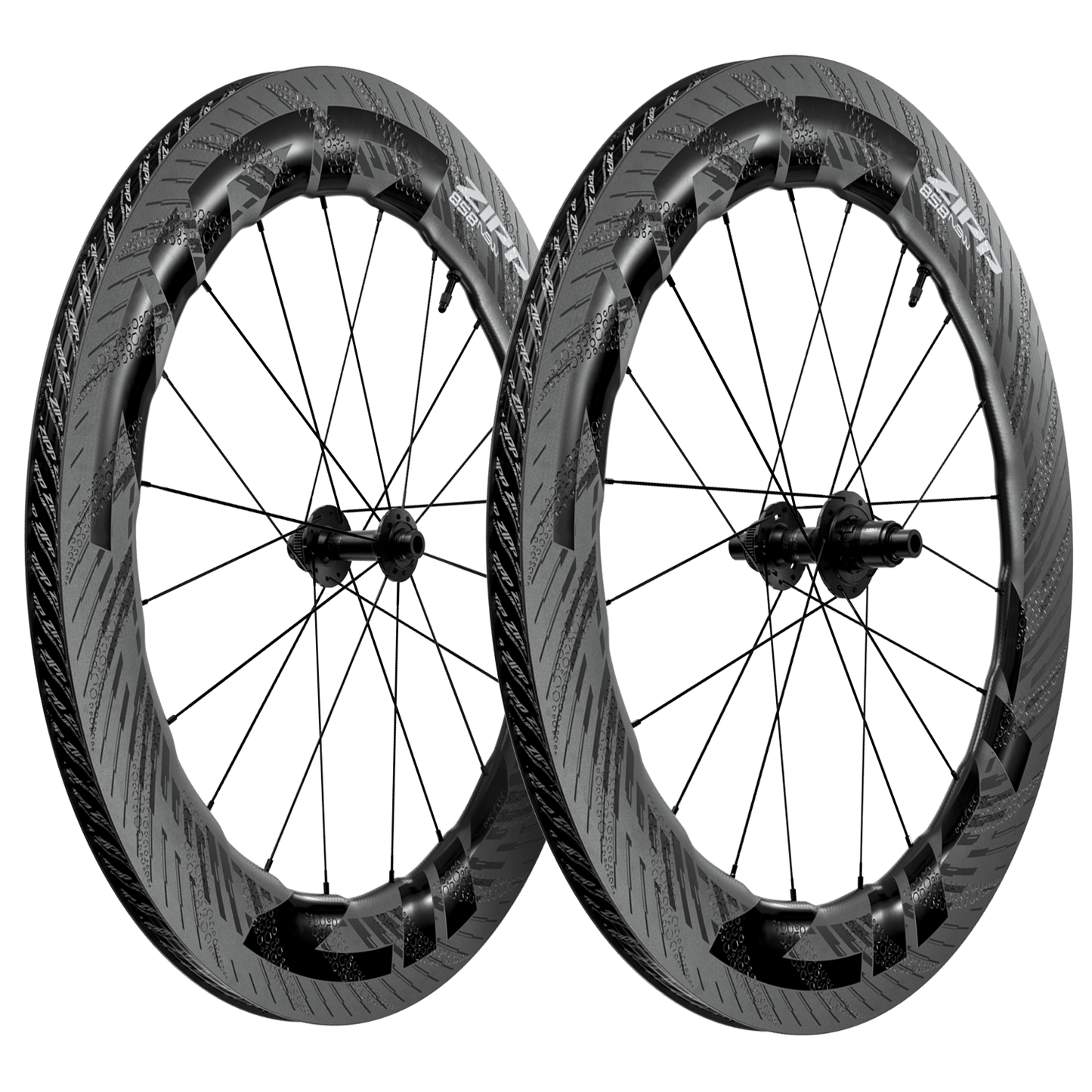 Paire de Roues ZIPP 858 NSW DISC Tubeless Ready (Center Lock)