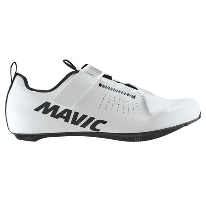 Chaussures Route MAVIC AKSIUM STRAP Blanc