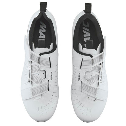 Chaussures Route MAVIC AKSIUM STRAP Blanc