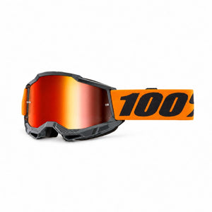 Masque 100% ACCURI 2 Orange Écran Red Mirror