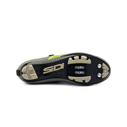 Chaussures VTT SIDI AERTIS Vert Military/Jaune
