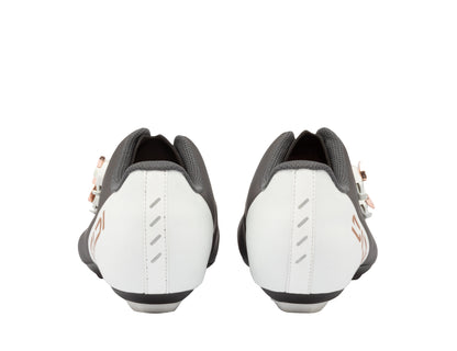 Chaussures route Sidi Ergo 6S anthracite et blanc, vue arrière du contrefort