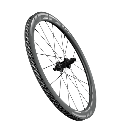 Roue Arrière ZIPP 404 S A1 Tubeless Ready (Center Lock) Noir/Gris