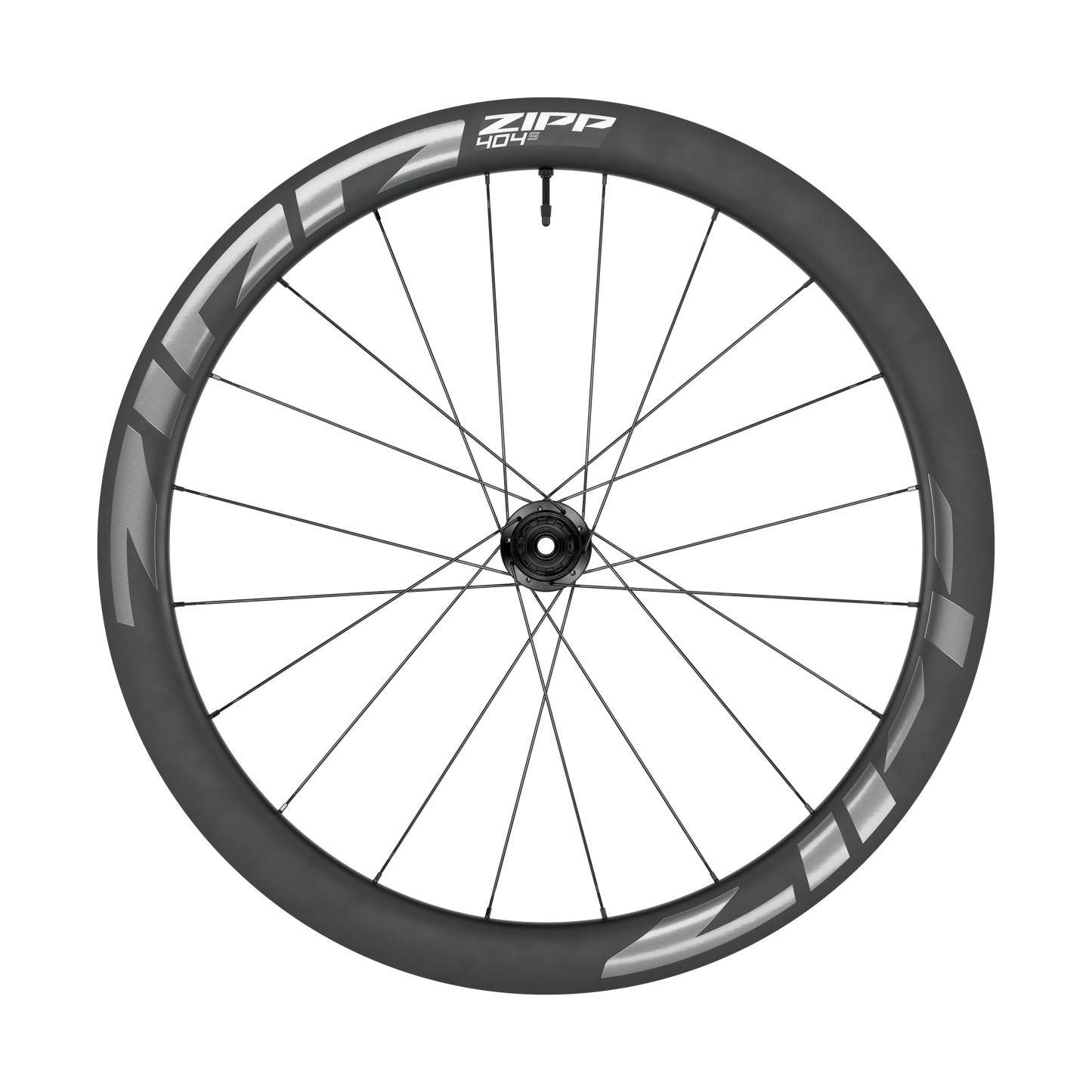 Paire de Roues ZIPP 404 S A1 Tubeless Ready (Center Lock) Noir/Gris
