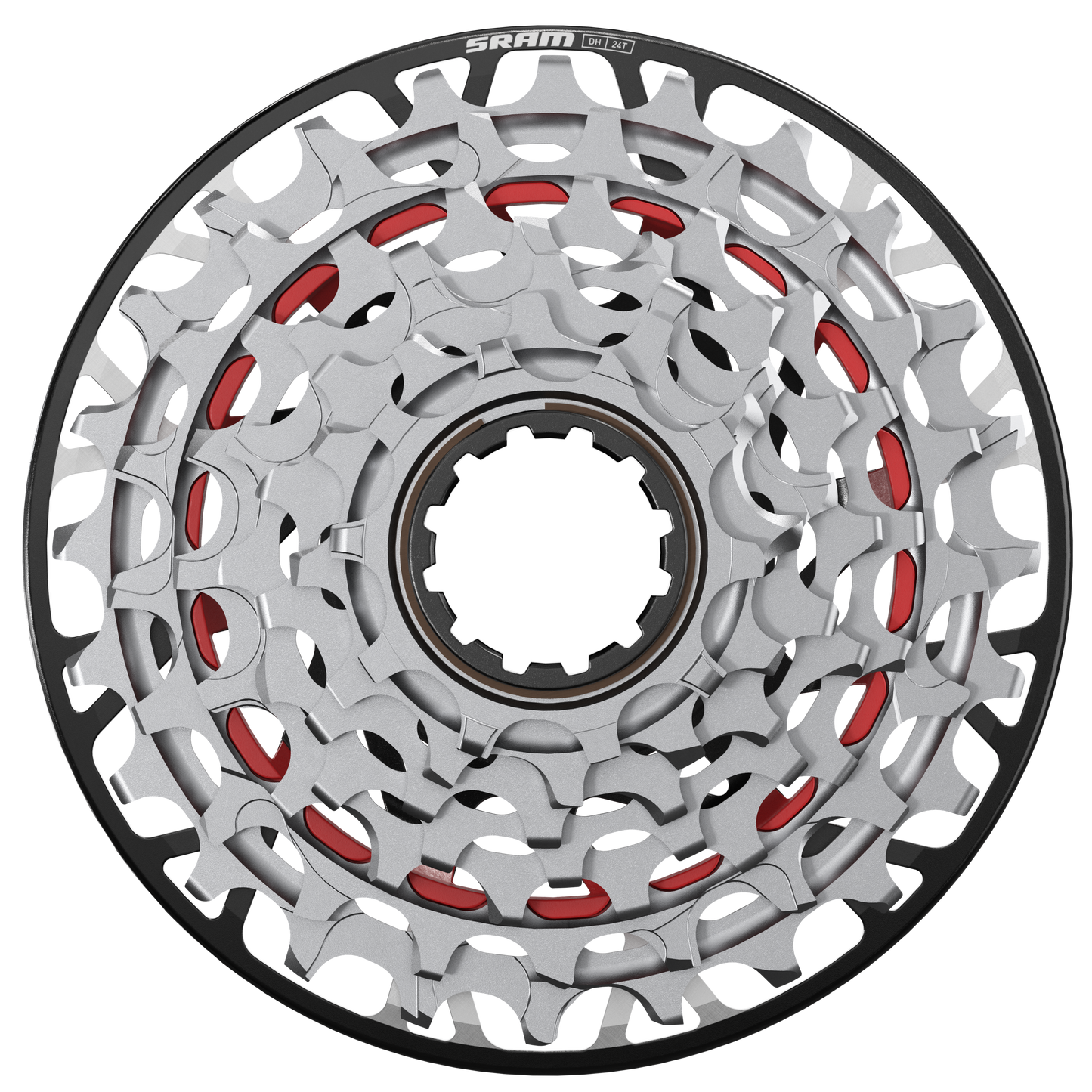 Cassette 7V SRAM XS-797 T-Type DH pour Corps XD Court