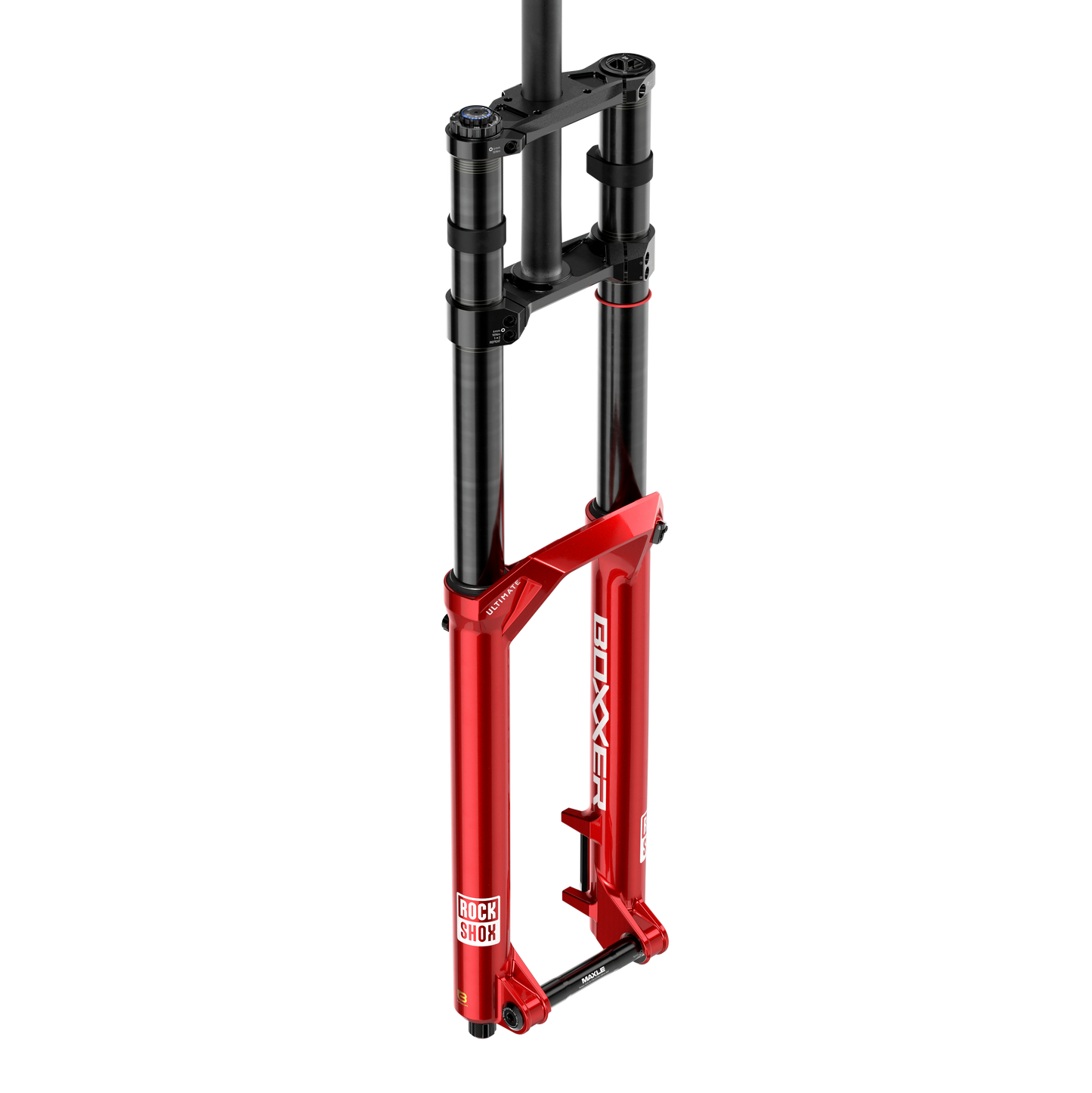 Fourche ROCKSHOX BOXXER ULTIMATE CHARGER 3.2 RC2 27.5" Axe 20x110mm Boost Rouge