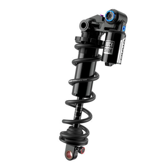Amortisseur ROCKSHOX VIVID COIL ULTIMATE DH RC2 D1 Trunnion à Ressort