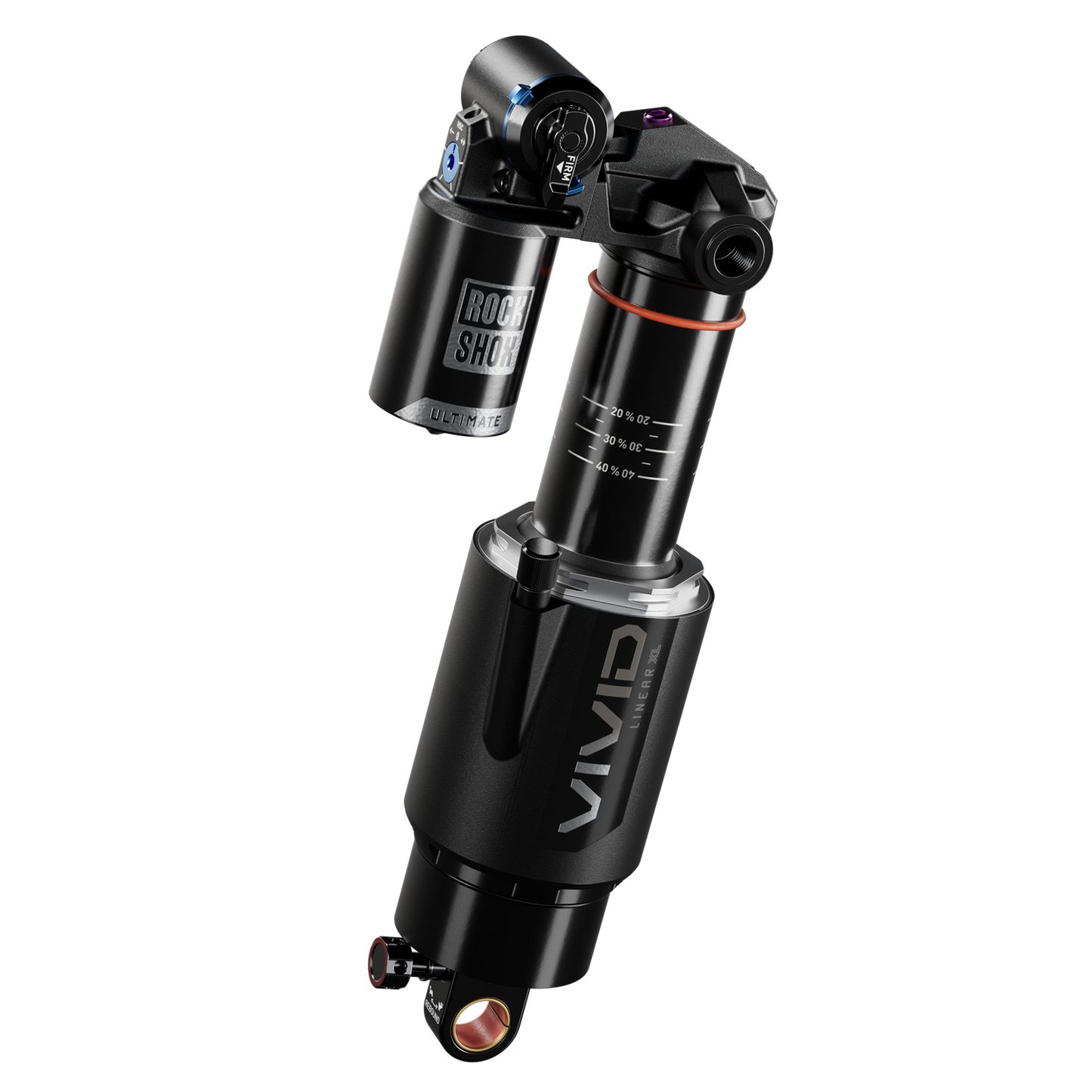 Amortisseur ROCKSHOX VIVID ULTIMATE RC2T LINEAR XL D1 Trunnion pour Specialized Enduro (2020+)