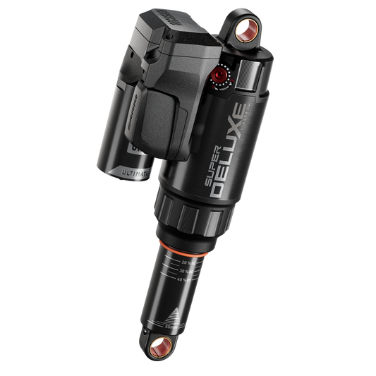 Amortisseur ROCKSHOX SUPER DELUXE ULTIMATE FLIGHT ATTENDANT RC3 HBO LINEAR XL D1 pour Trek Slash 2023+Gen6