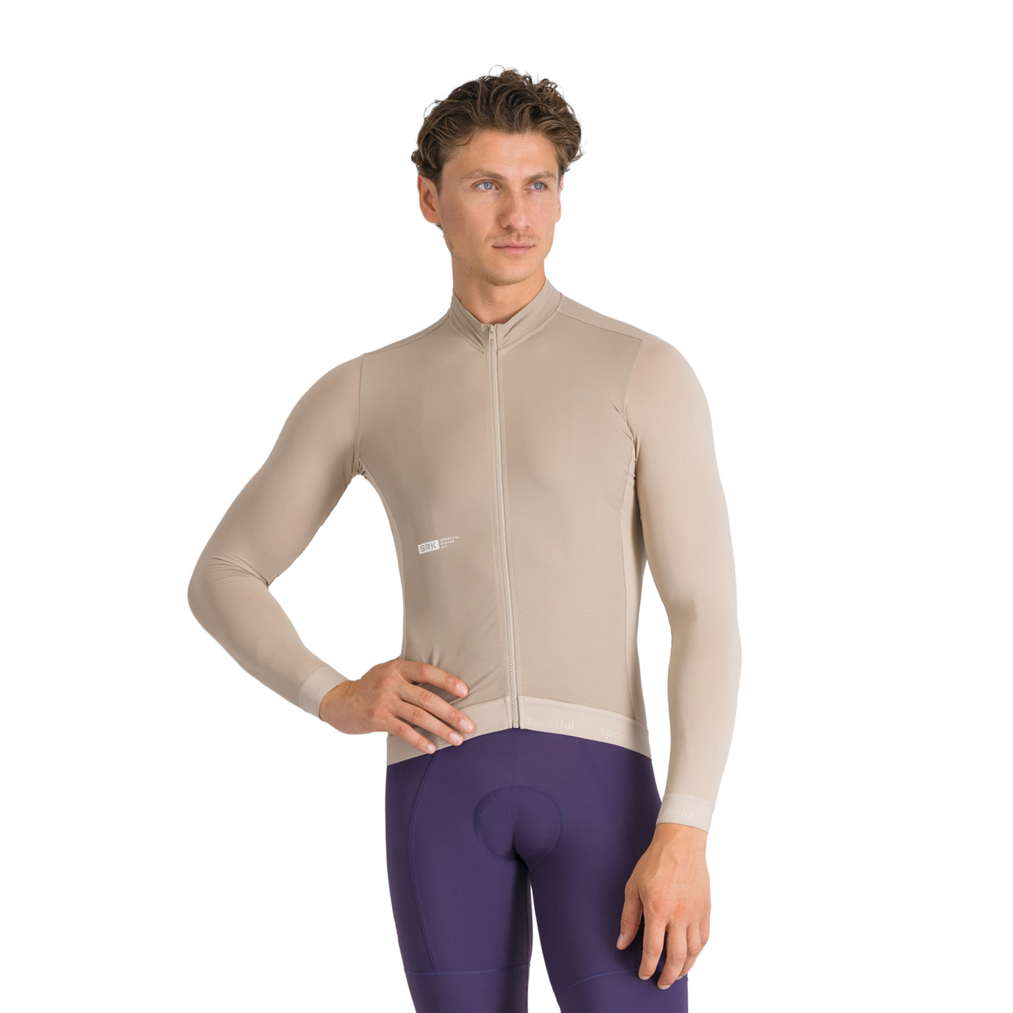 Maillot SPORTFUL SRK Manches Longues Beige
