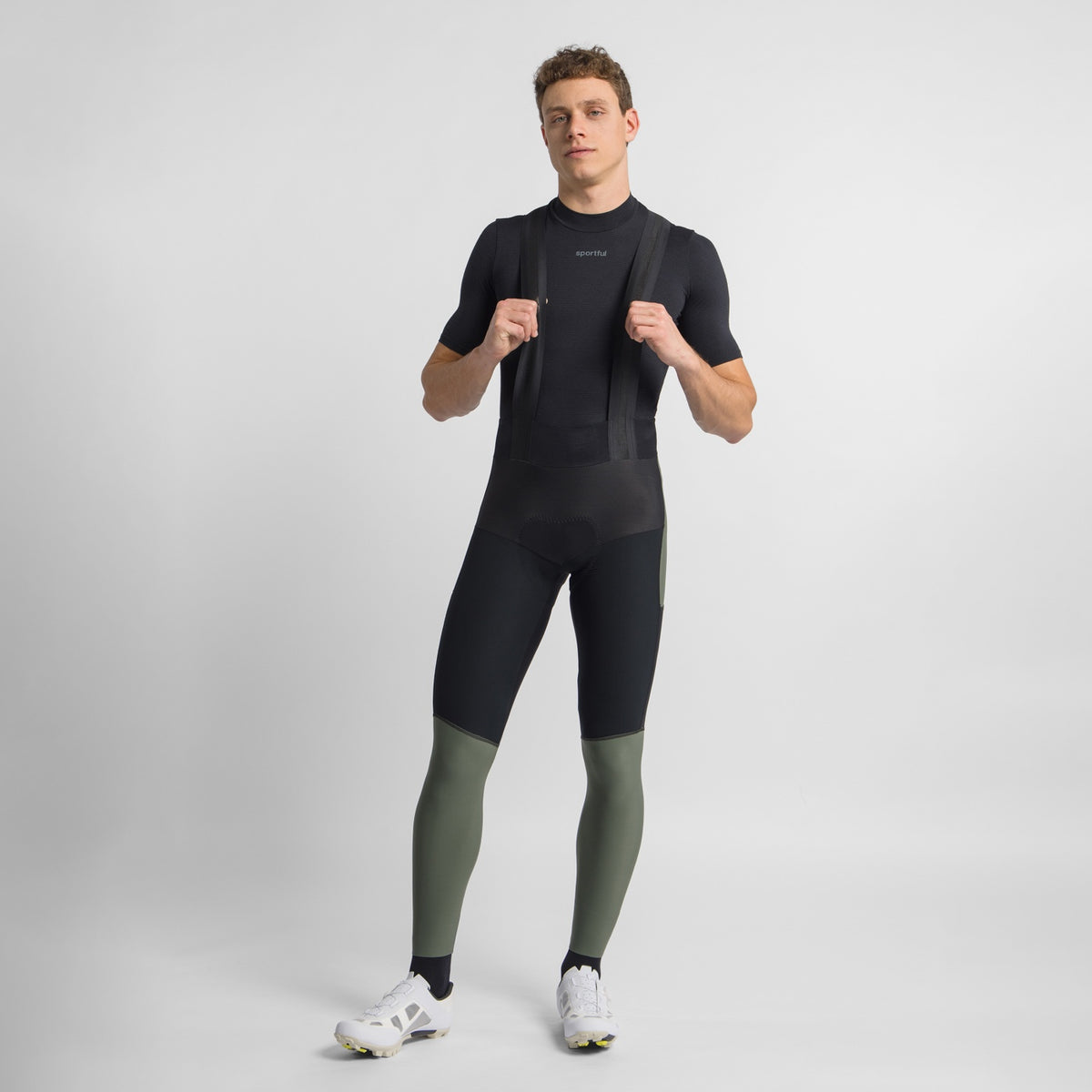 Cuissard Long à Bretelles SPORTFUL SUPERGIARA 2 Vert/Noir