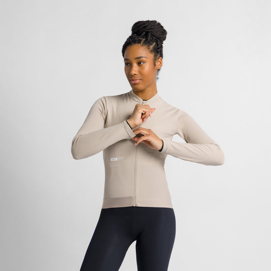 Maillot SPORTFUL SRK 2 Femme Manches Longues Beige