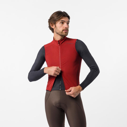 Veste Sans Manches CASTELLI ESPRESSO 2 Bordeaux