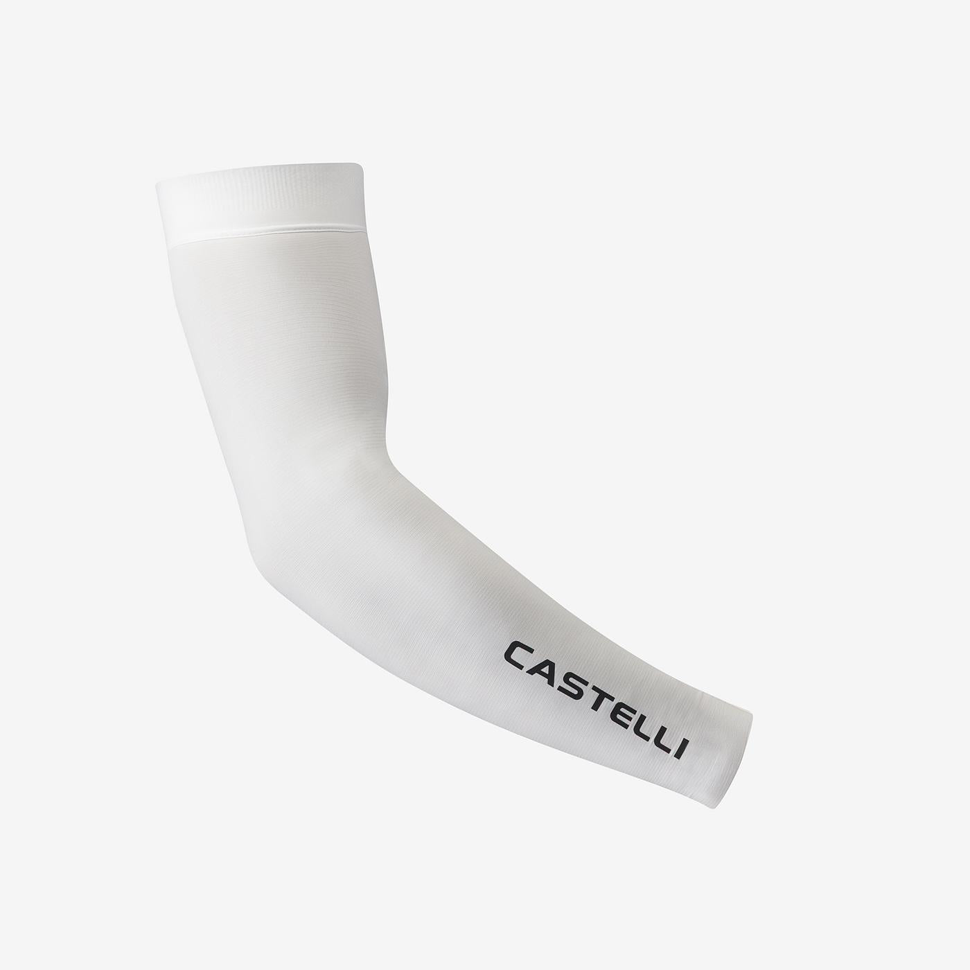 Manchettes CASTELLI UPF 50 + LIGHT 3 Blanc
