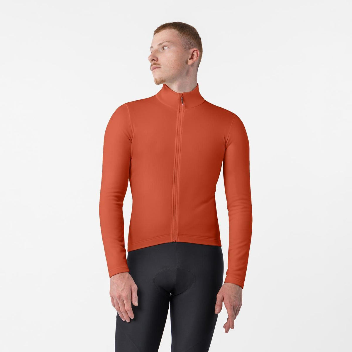 Maillot CASTELLI COMPETIZIONE THERMAL Manches Longues Paprika