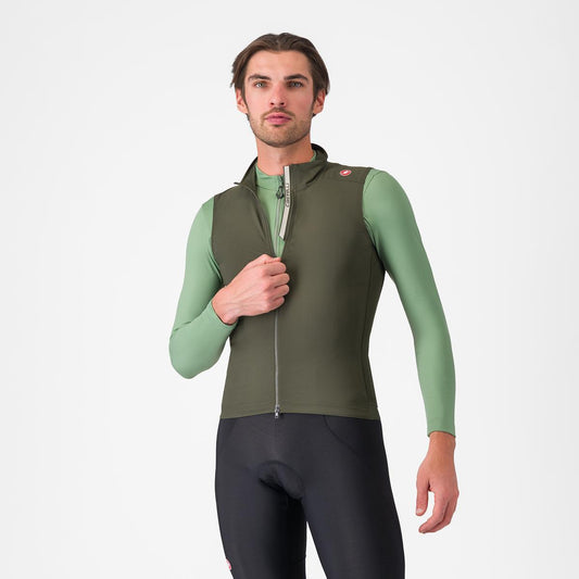 Veste Sans Manches CASTELLI ESPRESSO Vert