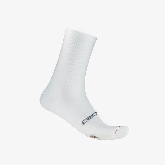 Chaussettes CASTELLI ESPRESSO 18 Blanc