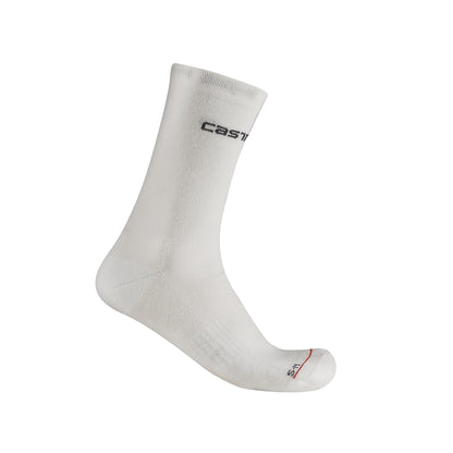 Chaussettes CASTELLI DICIOTTO SOFT MERINO Femme Blanc