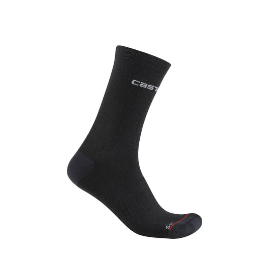Chaussettes CASTELLI DICIOTTO SOFT MERINO Femme Noir
