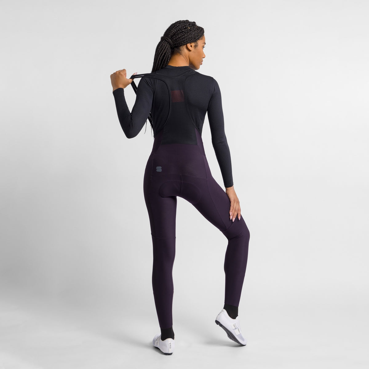 Cuissard Long à Bretelles SPORTFUL PULSE Femme Violet